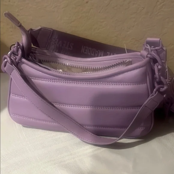 Purple Shoulder Bag Set with Elegant Design - Picture 2 of 4